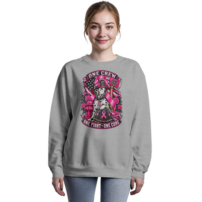 One Crew One Fight One Cure Unisex Crewneck