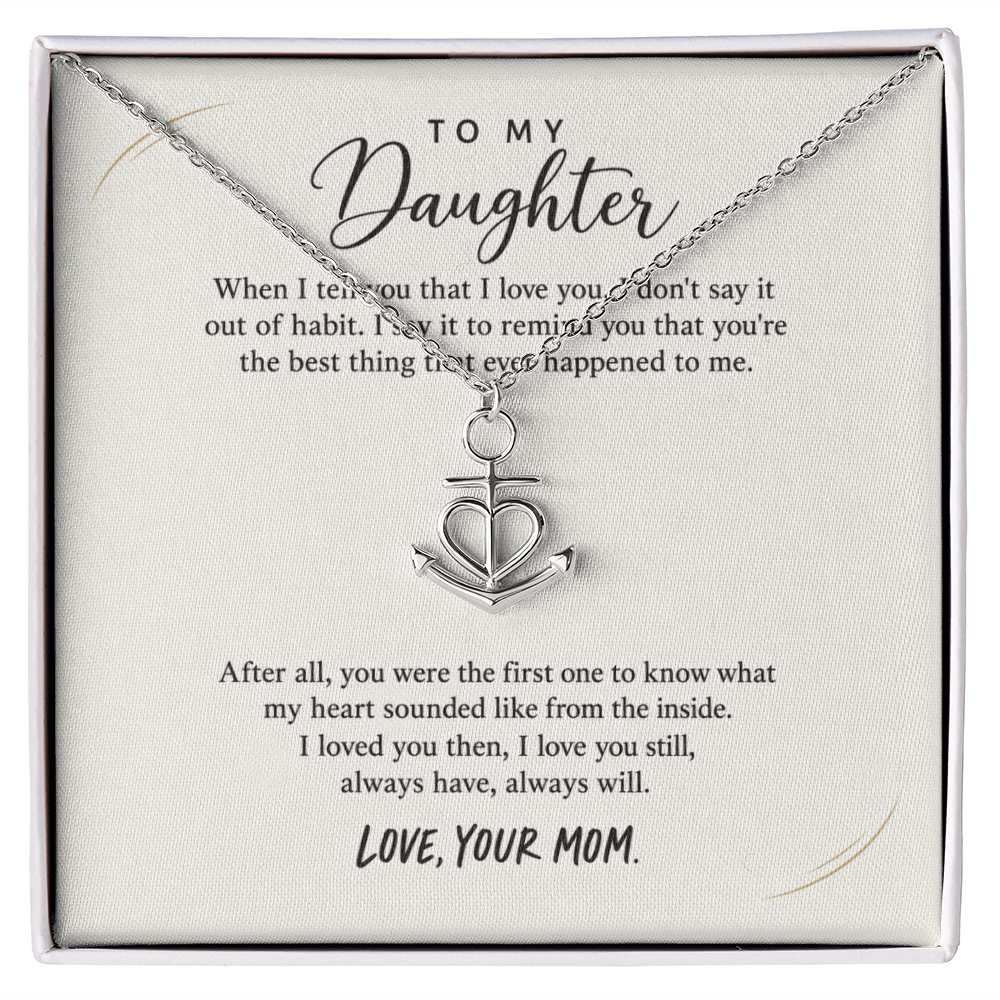 To my daughter