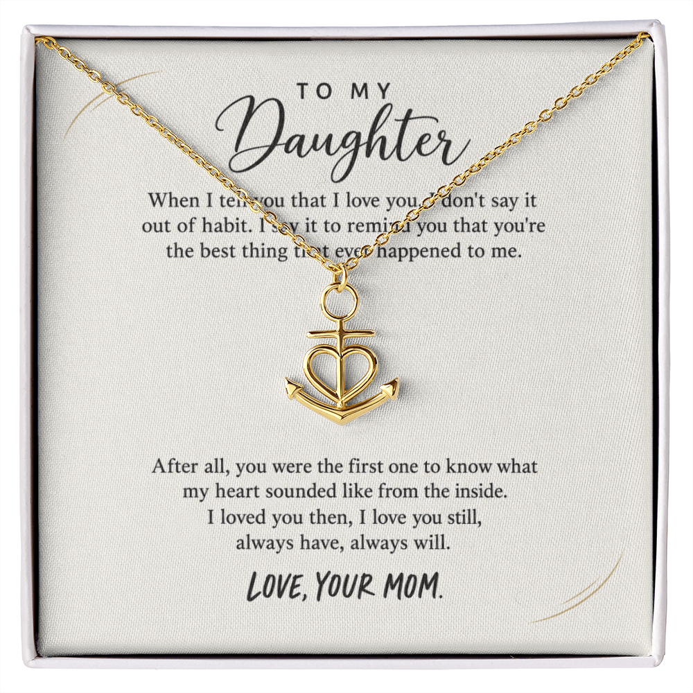 To my daughter