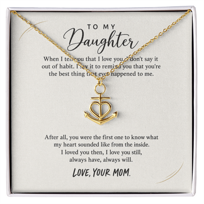 To my daughter