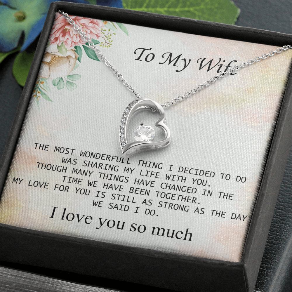 To my wife