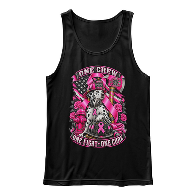 One Crew One Fight One Cure tank top