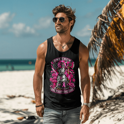 One Crew One Fight One Cure tank top