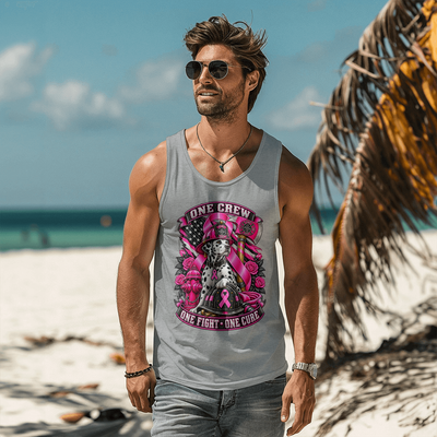 One Crew One Fight One Cure tank top