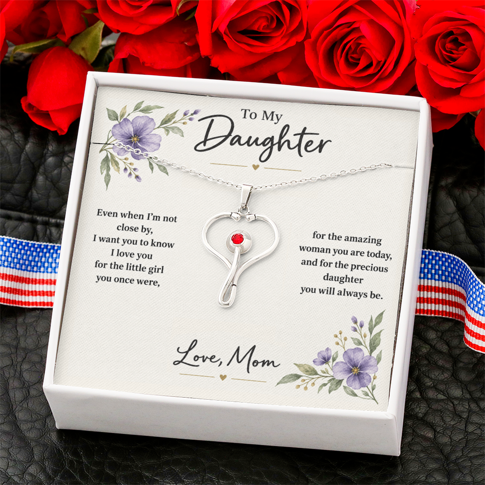 To my daughter love mom
