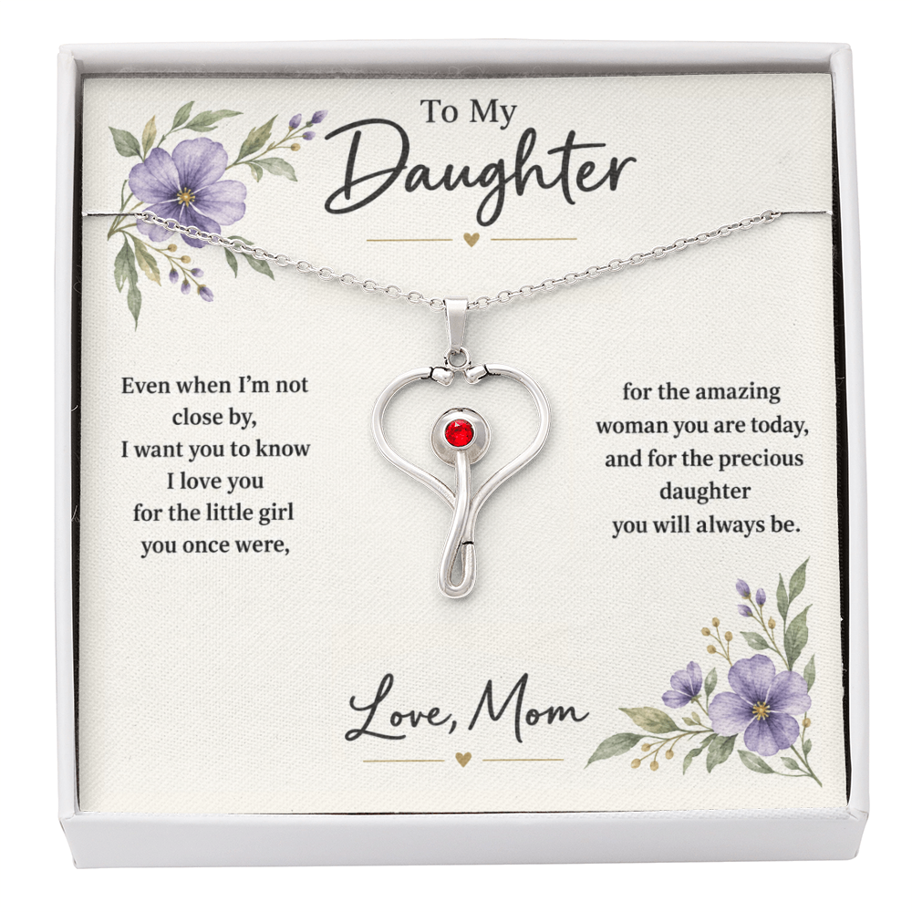 To my daughter love mom