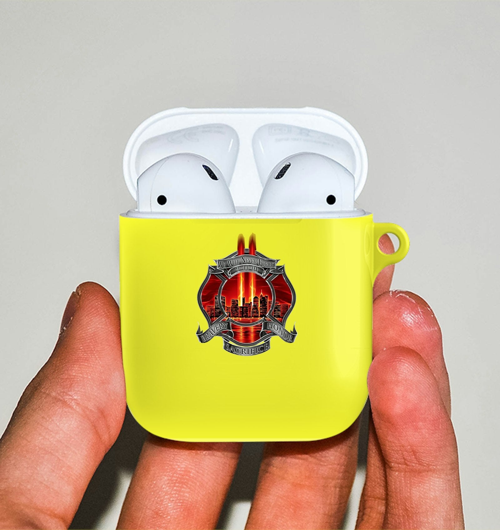 911 Firefighter Airpod Case