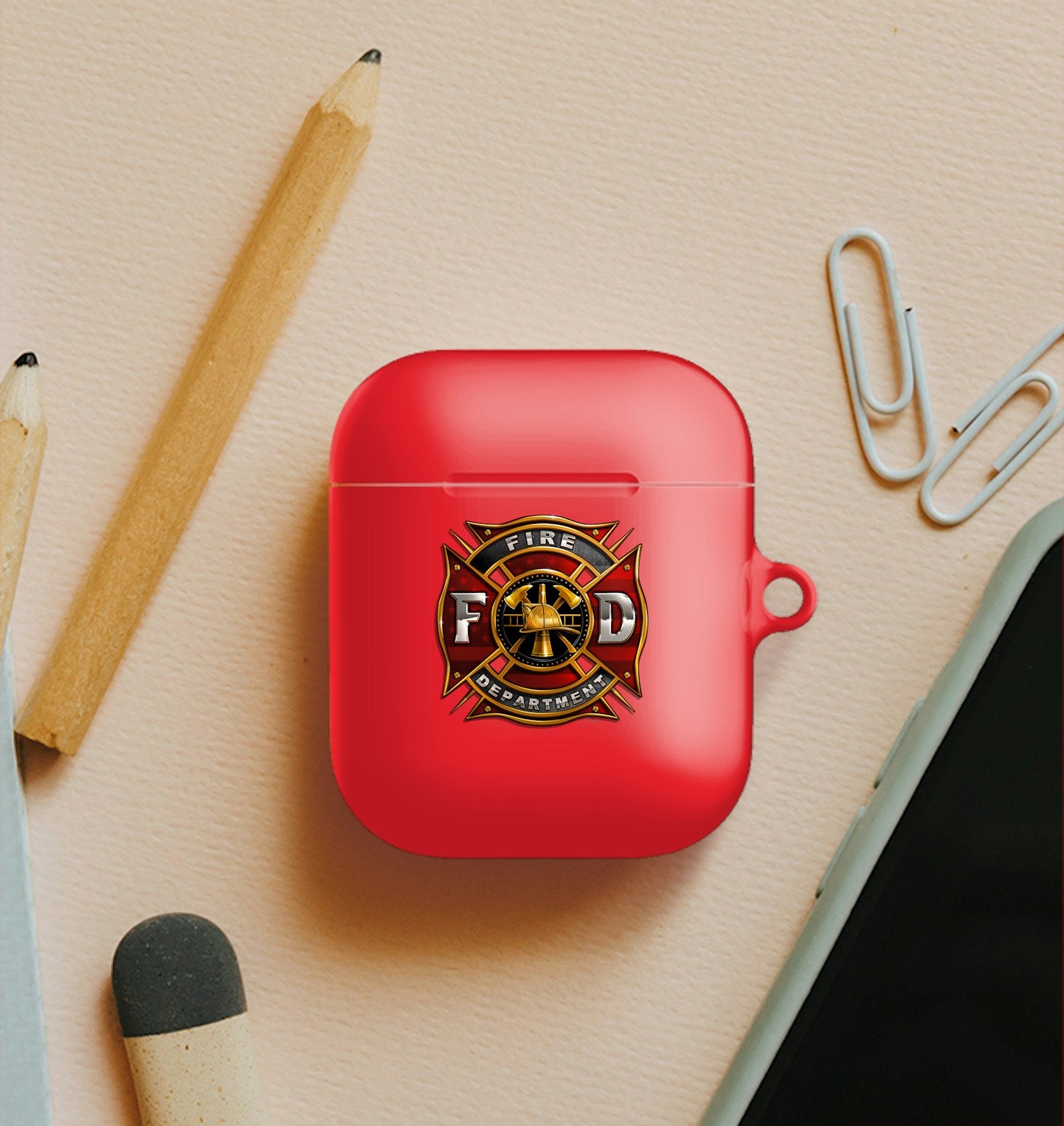 Fire Department Airpod Case