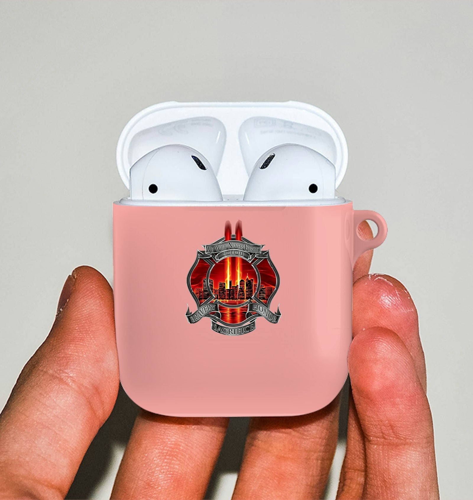 911 Firefighter Airpod Case