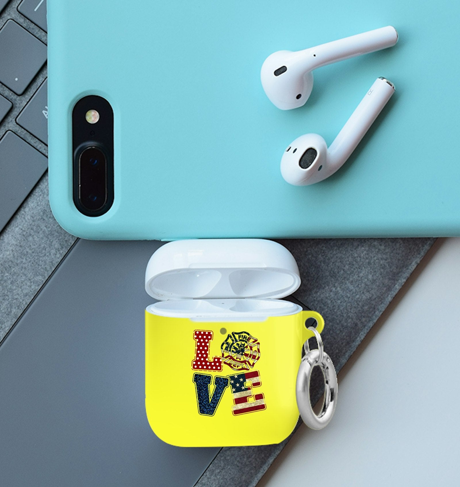 Firefighter Love Airpod case