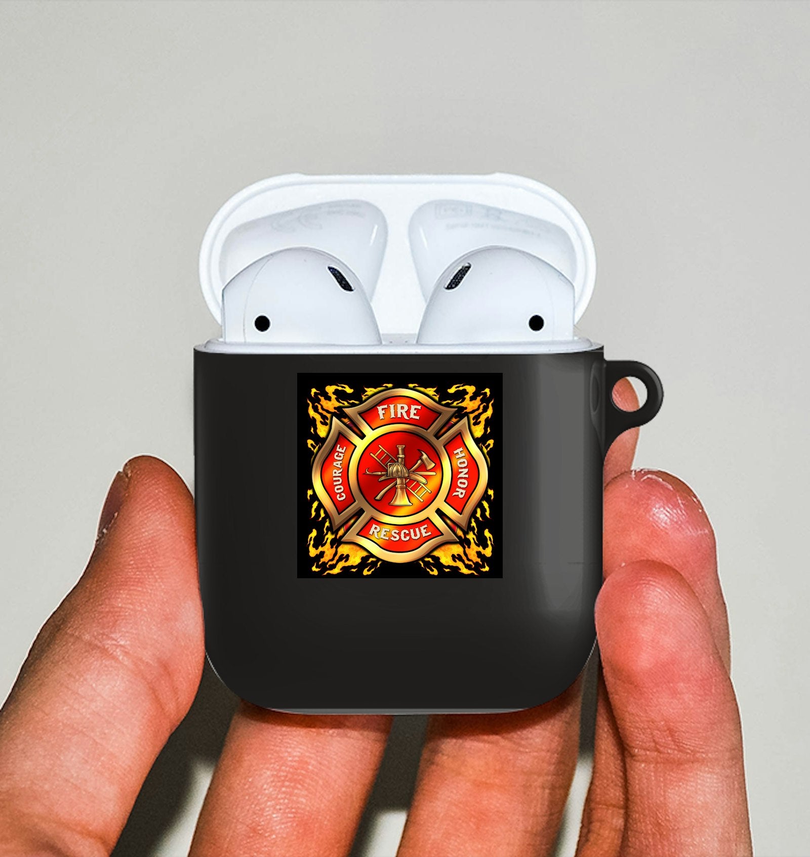 Firefighter Logo Airpod Case