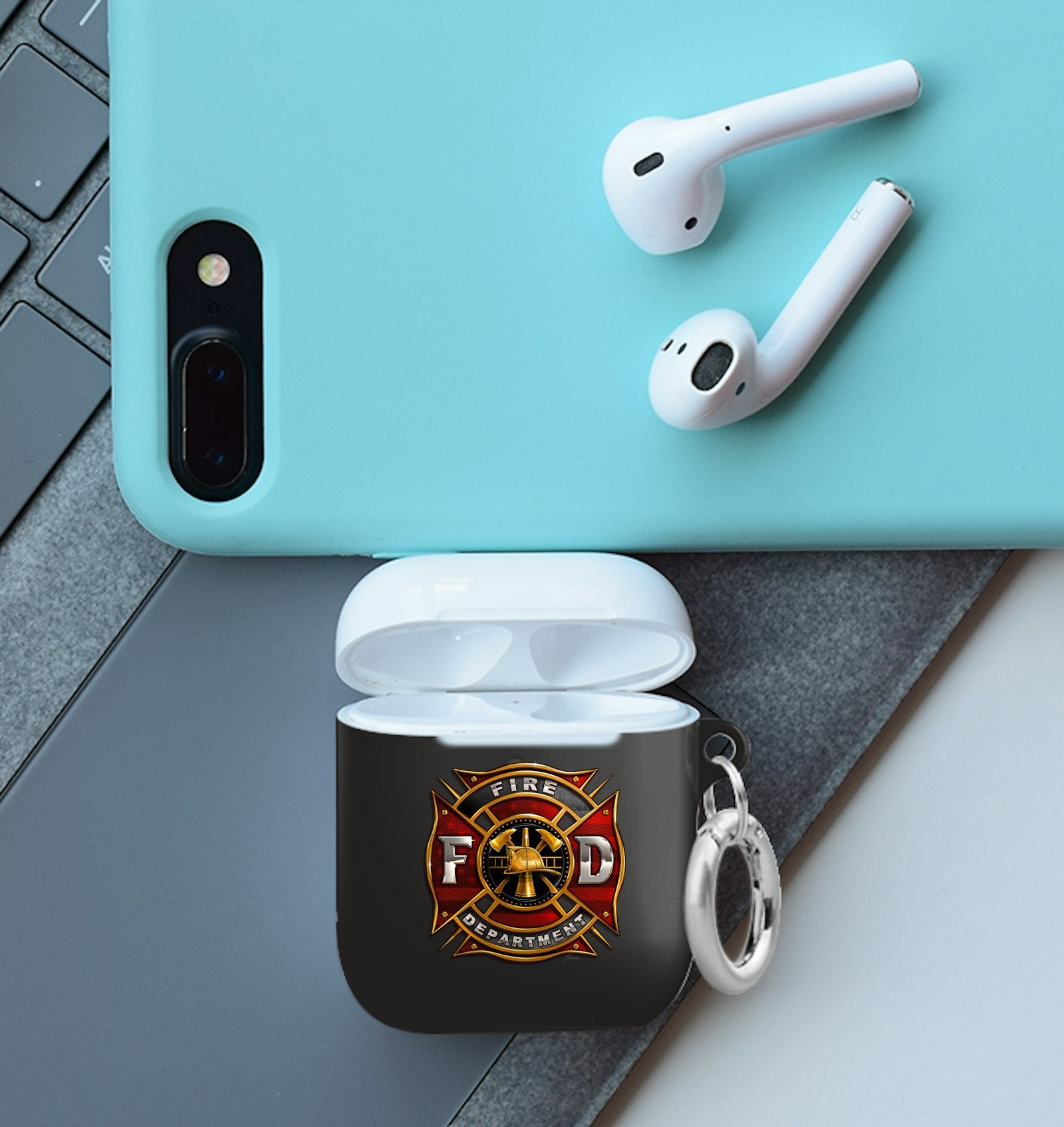 Fire Department Airpod Case