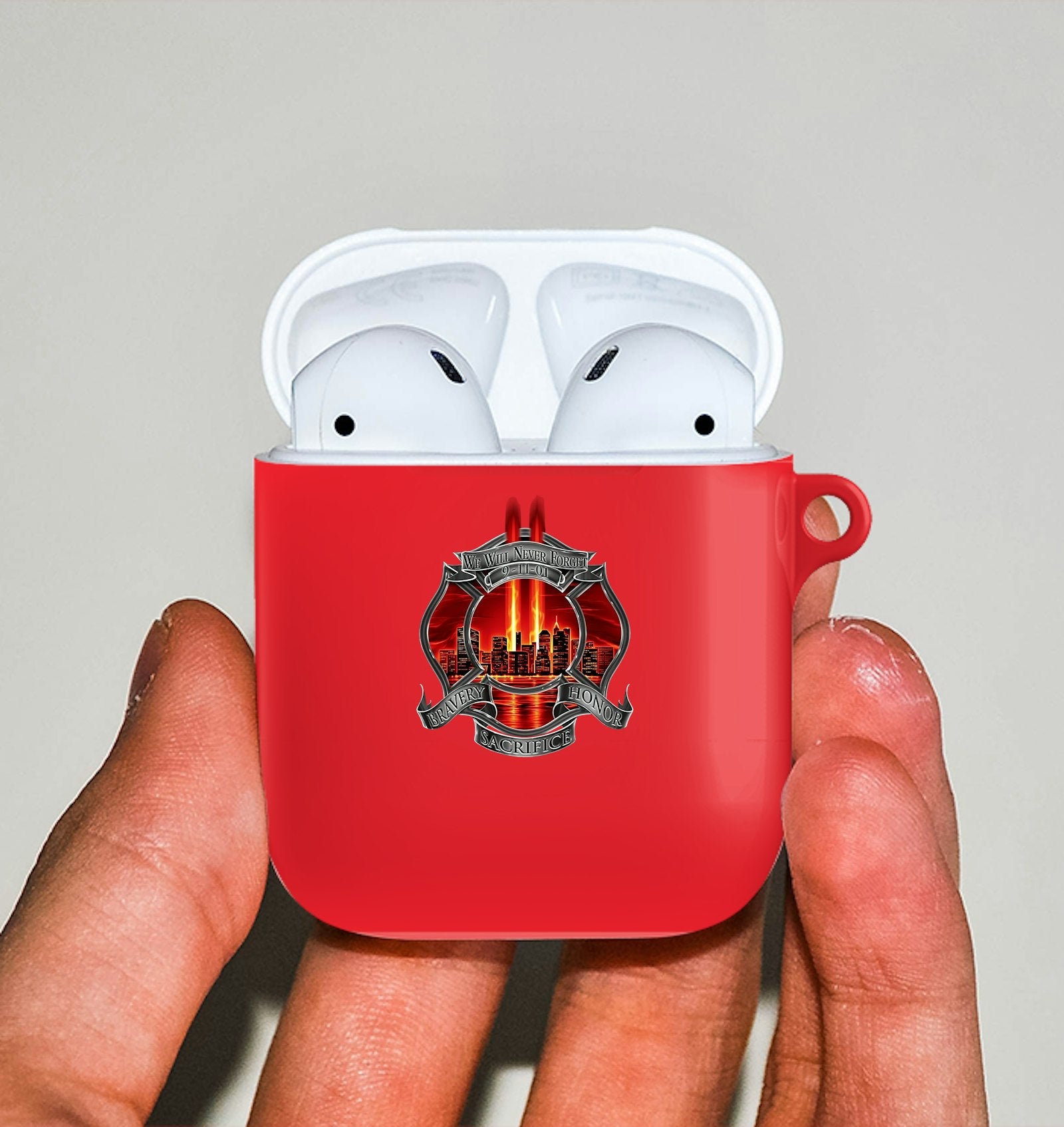 911 Firefighter Airpod Case