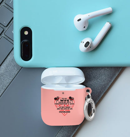 To My Firefighter Wife Airpod case