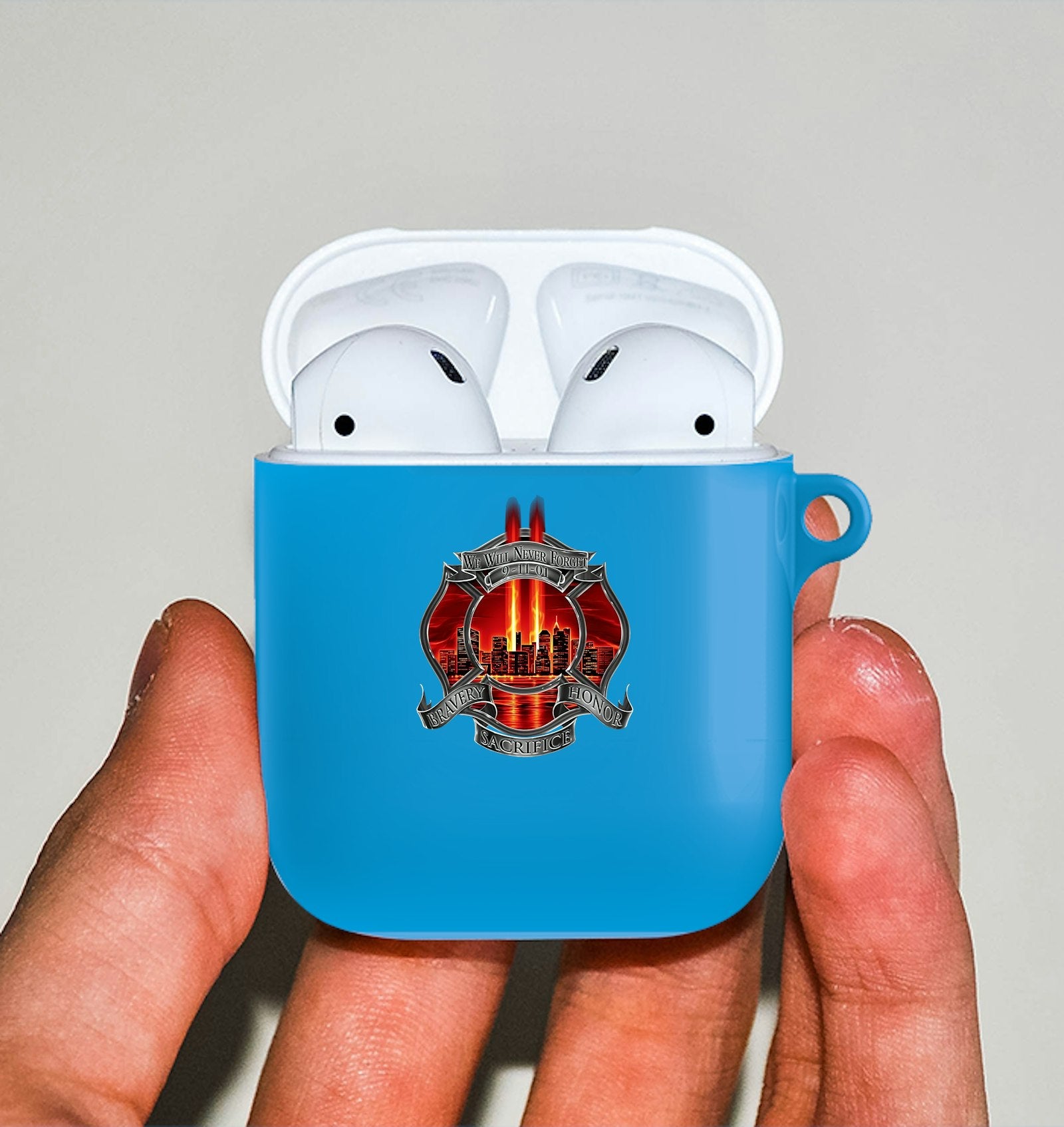 911 Firefighter Airpod Case