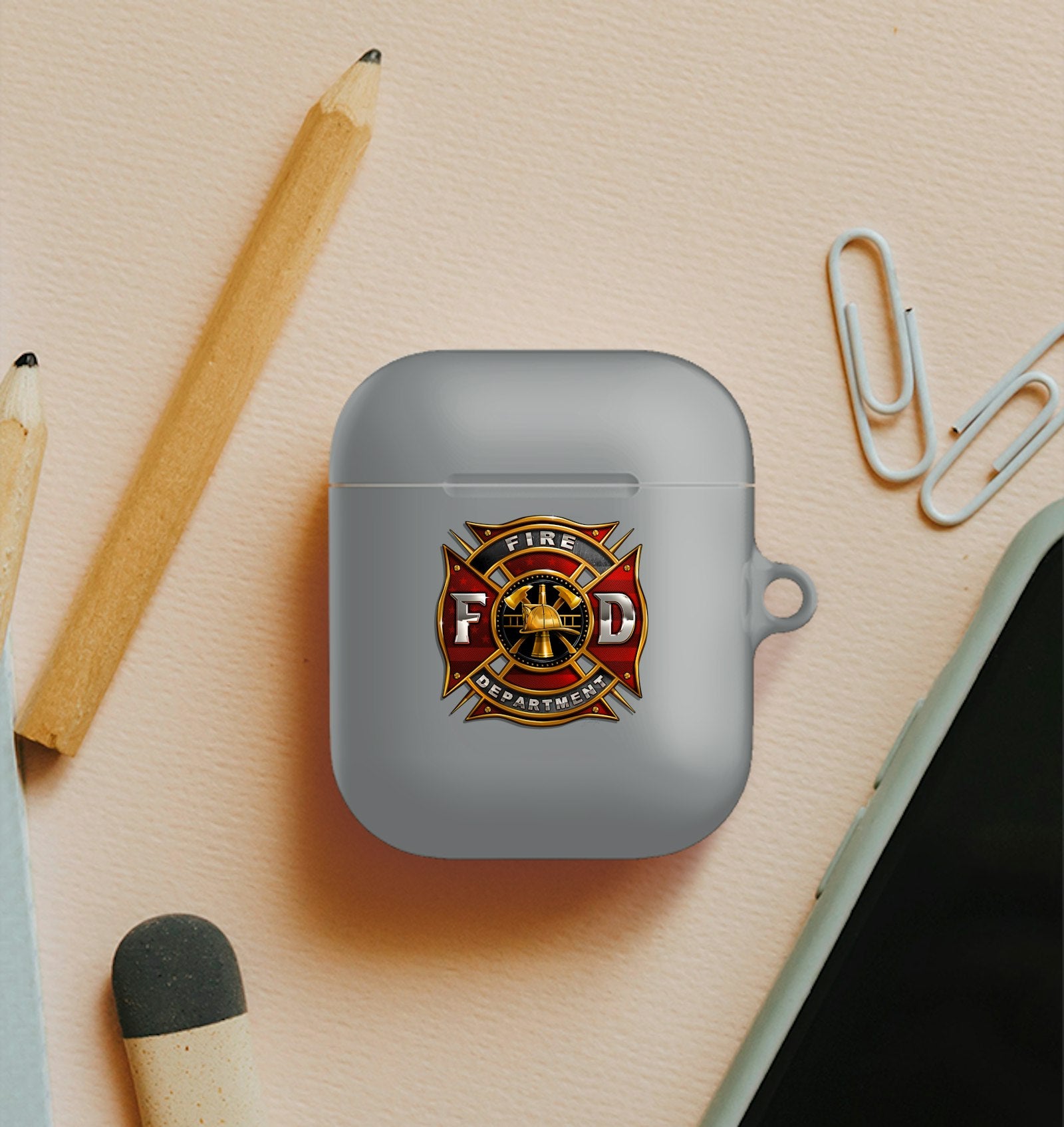 Fire Department Airpod Case