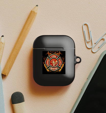 Firefighter Logo Airpod Case