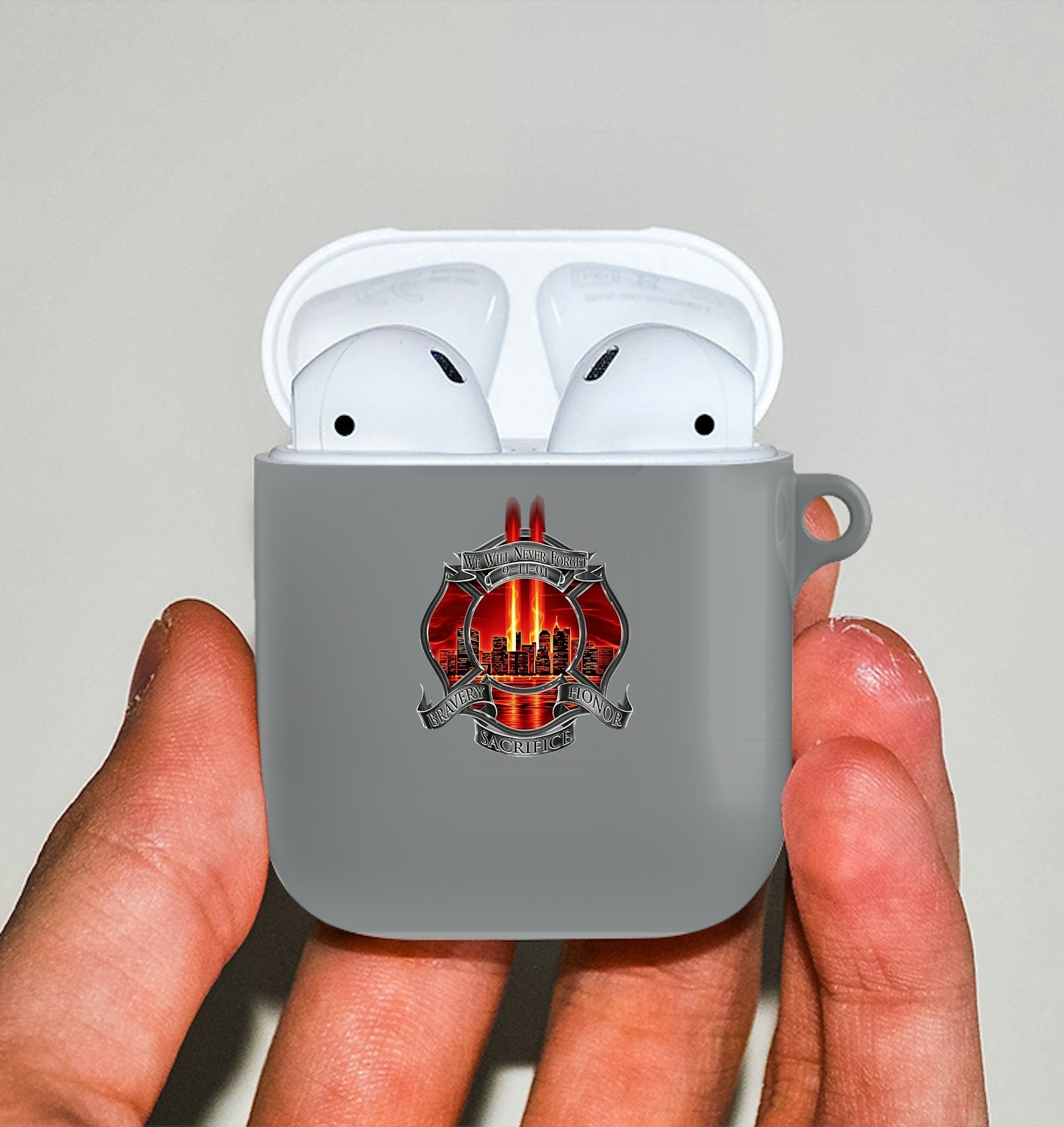 911 Firefighter Airpod Case